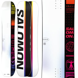 【4/20限定！クーポン利用で20%OFF】 SALOMON HUCK KNIFE GROM サロモン ハックナイフグロム スノーボード 板 ジュニア 23-24 2023-2024年 トゥルーツイン L47361100