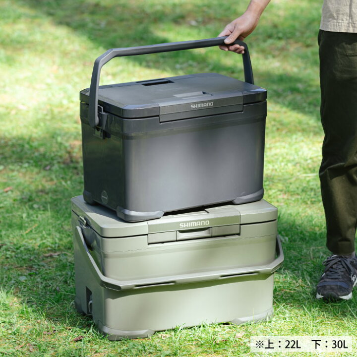 楽天市場】SHIMANO シマノ ICEBOX アイスボックス 30L EL チャコール 