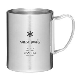snow peak スノーピーク ステンレス真空マグ 300ml フォールディングハンドル 折り畳みハンドル ダブルウォール 110g マグカップ キャンプ MG-213