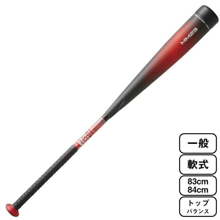 楽天市場】SSK エスエスケイ 一般 軟式 MM23 史上最厚23mm 野球 バット 