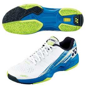 【クーポン利用で15%OFF! 4/24 20:00-4/27 9:59】 YONEX ヨネックス パワークッション エアラスダッシュ 3GC テニスシューズ 3E クレー・砂入り人工芝コート用 ホワイト/ライム SHTAD3GC-656