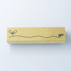 クラフトラバー ラインスタンプ 図柄/RT1365-013 ラインゴム印 絵柄サイズ:70×15mm はんこ ハンコ かわいい スタンプ ワンポイント 手帳 手紙 バレットジャーナル おしゃれ イラスト付箋 便利