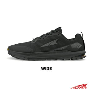 ALTRA �A���g�� Lone Peak 9+ WIDE M - Black ���[�� �s�[�N 9+ ���C�h�T�C�Y �����Y���f�� - �u���b�N �g���C�������j���O �n�C�L���O