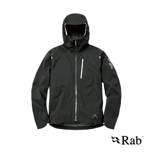 Rab u Downpour Trail Light Jacket - Anthracite _E|[ gC Cg WPbg - AgTCg hWPbg