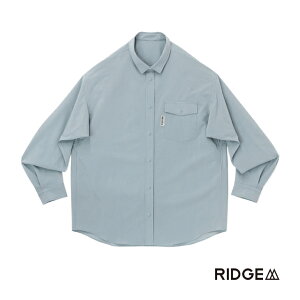 RIDGE MOUNTAIN GEAR ���b�W�}�E���e���M�A Men's Basic Long Sleeve Shirt 2026 Sky Haze �x�[�V�b�N �����O�X���[�u �V���c 2026 �X�J�C�w�C�Y �����Y���f�� �����V���c