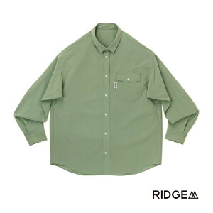 RIDGE MOUNTAIN GEAR ���b�W�}�E���e���M�A Men's Basic Long Sleeve Shirt 2026 Sage Dust �x�[�V�b�N �����O�X���[�u �V���c 2026 �Z�[�W�_�X�g �����Y���f�� �����V���c