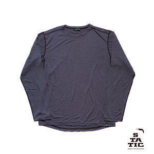 STATIC �X�^�e�B�b�N All Elevation L/S SHIRTS M's Sugilite �I�[���G���x�[�V���� �����O�X���[�u�V���c �X�M���C�g �����Y���f�� S�`XL�T�C�Y