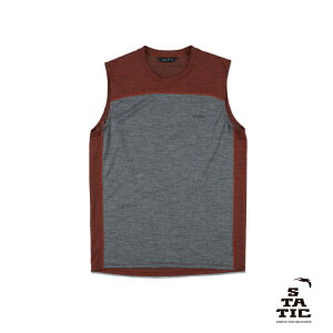 STATIC �X�^�e�B�b�N Chord Wool Sleeveless Shirts - Magma �R�[�h�E�[�� �X���[�u���X �V���c - �}�O�} ���Ȃ�T�V���c XS/S/M/L/XL�T�C�Y