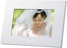 ソニー SONY デジタルフォトフレーム S-Frame D720 7.0型 内蔵メモリー2GB ホワイト DPF-D720/W