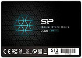 シリコンパワー SSD 512GB 3D NAND採用 SATA3 6Gb/s 2.5インチ 7mm PS4動作確認済 3年保証 A55シリーズ SP