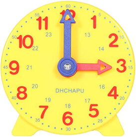 学習時計 生徒用 (知育玩具 算数教材 時間 Student Clock 時計の学習ができる学習用時計 時間を学べる算数教材として活用可能