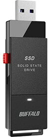 バッファロー SSD 外付け 1.0TB 超小型 コンパクト ポータブル PS5/PS4対応(メーカー動作確認済) USB3.2Gen1 ブラック SSD-PUT1.0U3-B/N