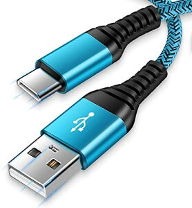ANNIBER usb type c P[u ^Cvc P[u USB C[dP[u }[d QC3.0Ή/1.8m/ 3diC҂ gCP[u USB C to A P[u  X}z [dP[u AhChp [dR[h