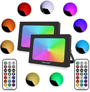 MEIKEE RGB LED ͋C tbh Cg O J[Cg  C~l[V 25W Ɩ EH[v h ho NX}X EFfBO o[ ze EW Nup