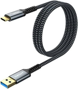 SUNGUY USB Type C P[u 1M USB3.1 Gen2 10Gbps f[^] ^Cv c [d USB-A to USB-C bLRlN^ Android AutoΉ iC҂ ϋv galaxy s22 ultr