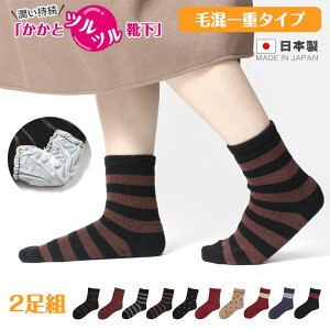 【お任せ2足】【かかとツルツル靴下 毛混 薄手】かかとクリームいらずのかかとケア靴下かかとカサカサ ひび割れかかとつるつる かかとつるつる靴下 かかと靴下 かかと保湿 かかと角質除