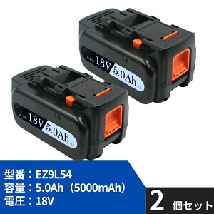 �p�i�\�j�b�N 18V �o�b�e���[ �݊� EZ9L54 EZ9L94ST 5000mAh 5.0Ah Panasonic �݊��o�b�e���[ ���`�E���C�I���d�r �[�d�r EZ0L81�Ή� �d���H�� �|���@ �C���p�N�g�h���C�o�[ �Ή� PSE�F�؍�