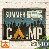 楽天市場】ブリキ看板 30㎝×40㎝の通販