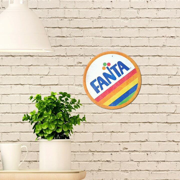 楽天市場】ブリキ看板 30e ファンタ FANTA ポスター 絵 壁掛け 