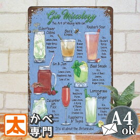 ブリキ看板k カクテル ge ポスター 壁掛け 絵 BAR バー お酒 居酒屋 ブラッディマリー モヒート マルガリータ インテリア プレート アートパネル 絵画 アメリカン雑貨 メニュー カラフル おしゃれな モダン レトロ風 アンティーク風