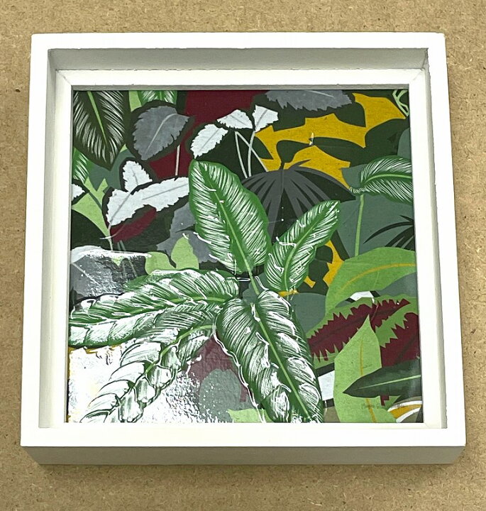 楽天市場 アートフレーム 135 ミーガンギャラガー ジャングル ポスター 絵 花 植物 観葉植物 壁掛け 男前インテリア雑貨 アートパネル イラスト 絵画 オーナメント おしゃれ モダン かわいい 北欧 小さい ブリキ看板 アート 太陽雑貨ren