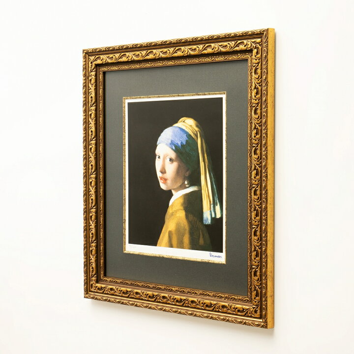 楽天市場】名画 ポスター 絵画 54 フェルメール 真珠の耳飾りの少女  