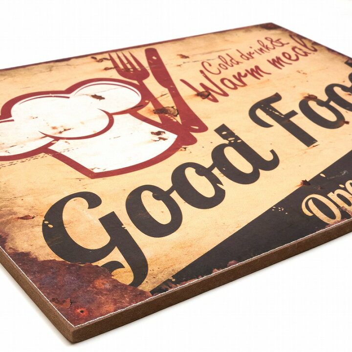 楽天市場 木製看板40 Good Food ポスター 絵 壁掛け インテリア雑貨 アートパネル キッチン レストラン おいしい Delicious イラスト 絵画 アメリカン雑貨 プレート ボード おしゃれ モダン レトロ風 40cm 30cm ブリキ看板 アート 太陽雑貨ren 楽天市場 木製看板40 Good Food ポスター 絵 壁掛け インテリア雑貨 アートパネル キッチン レストラン おいしい Delicious イラスト 絵画 アメリカン雑貨 プレート ボード おしゃれ モダン レトロ風 40cm 30cm ブリキ看板 アート 太陽雑貨ren