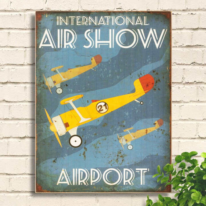 楽天市場 木製看板40 飛行機 ポスター 絵 壁掛け アクロバット飛行 インテリア雑貨 オーナメント アートパネル 空 空港 航空自衛隊 絵画 イラスト アメリカン雑貨 プレート ボード おしゃれ モダン かわいい レトロ風 40cm 30cm ブリキ看板 アート 太陽雑貨ren