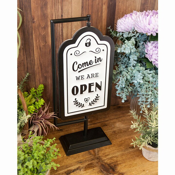楽天市場】OPEN看板 40 OPEN CLOSED オープン看板 北欧 インテリア  