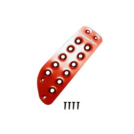 ジムニー フットレストカバー JB23W 【モンスタースポーツ フットレストカバー レッドアルマイト】ジムニーJB23W(AT車)用*自動車用品/カーパーツ/カーアクセサリー*インテリア【841522-5200M】 *ゆうパケット