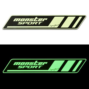MONSTER SPORT MS���P�x�~���X�e�b�J�[ 284×48mm �h���X�A�b�v �f�J�[�� ���� 896184-0000M *�䂤�p�P�b�g