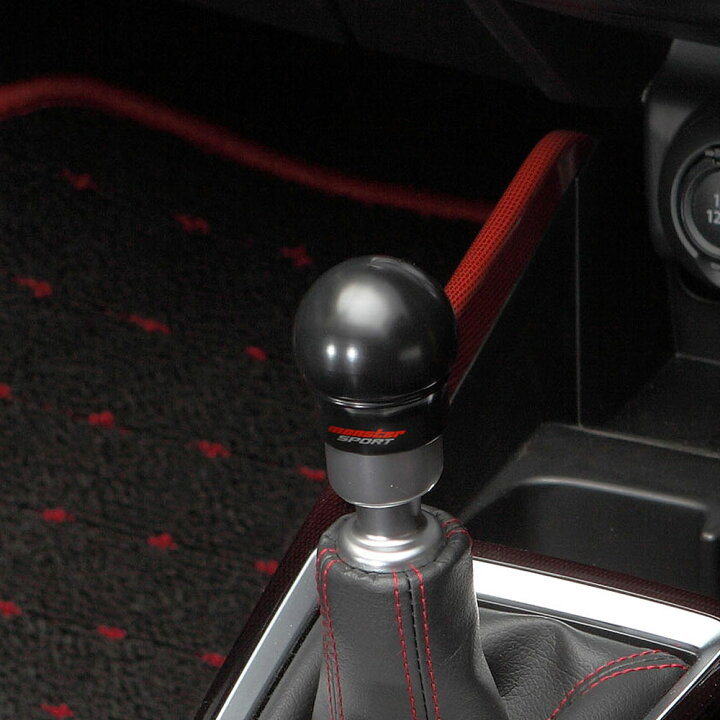 楽天市場】スイフトスポーツ ZC33S シフトノブ 球タイプ 黒 モンスター 