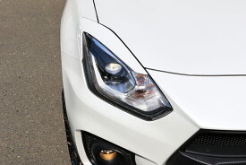 スイフトスポーツ ZC33S/スイフトZC/ZD#3S ヘッドランプガーニッシュ シルバー ZNC モンスタースポーツ