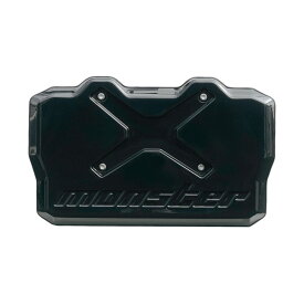 モンスタースポーツ スペアタイヤレスカバー ABS(未塗装) ジムニー [JB64W]他 スズキ車 JB64 ブラック 772101-5500M *送料無料