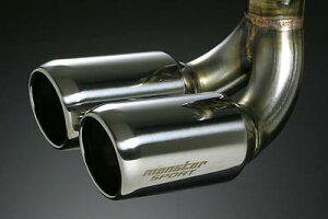 ワゴンRスティングレー用マフラー【モンスタースポーツTYPESp-XXマフラー】(ターボ4WD車用)適合:MH34S*送料・代引手数料無料!【241596-6950M】