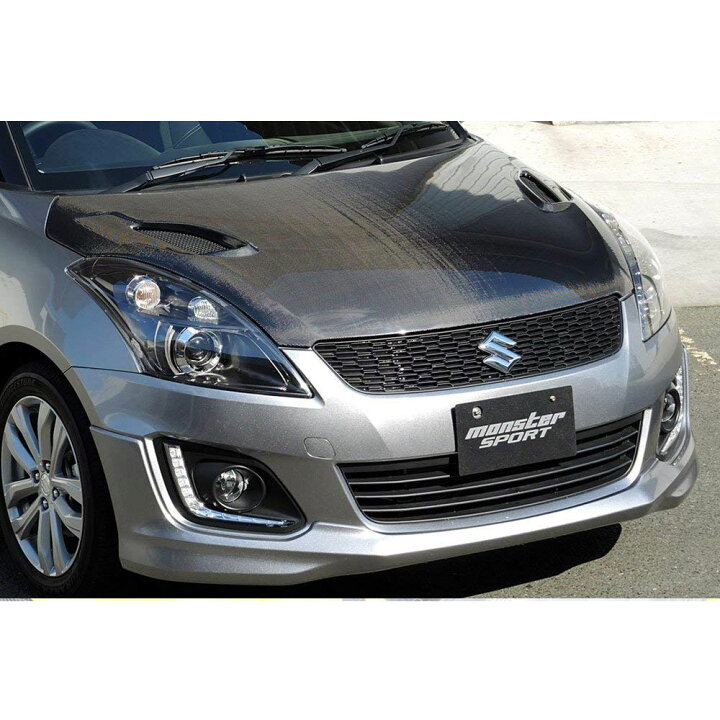 楽天市場】スイフトスポーツ カーボンボンネット ZC72S【スイフト用 