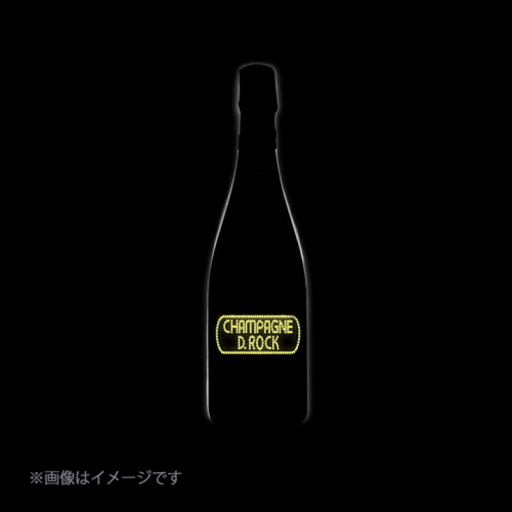 楽天市場】【正規品D.ROCKシャンパン】光るボトル 金 辛口 クリスタル 