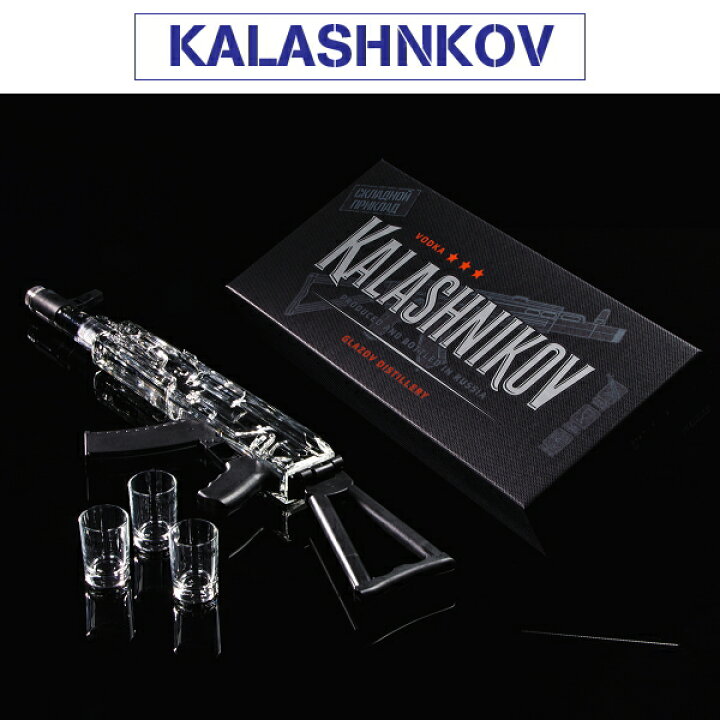 楽天市場】【正規品ラドガ ウオッカ】Vodka スピリッツ『カラシニコフ 