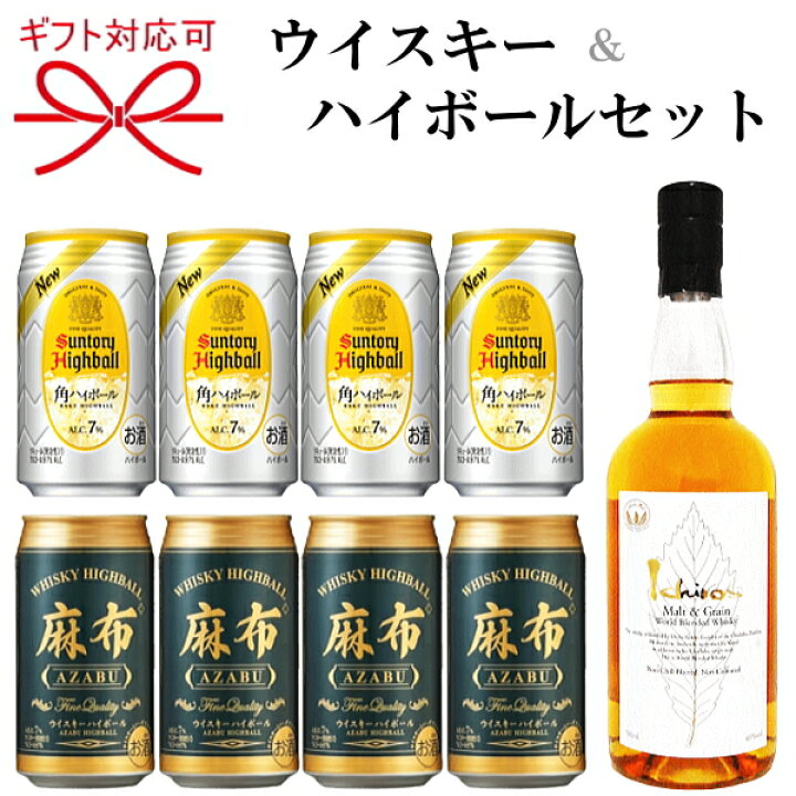 楽天市場】【ウイスキー＆ハイボールよくばりセット】ギフト『イチロー  