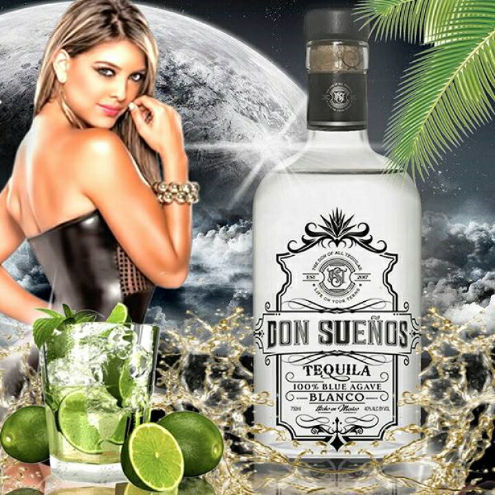 正規品プレミアムテキーラ ドン 樽熟成９ヶ月御結婚御祝 レポサド 結婚式 100 ブルーアガベ スエノス 750ml箱なし 内祝