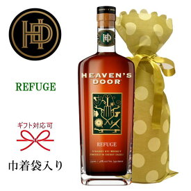 【正規アメリカンバーボンウイスキー】 『 ヘヴンズドア リフュージュ 750ml 巾着袋入り 』 ストレートライウイスキー ボブ・ディランとエンジェルズエンヴィ元CEOが共同開発 ボトルにはボブディランのアートがデザイン ヘブンズドア