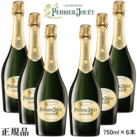 【正規品ペリエジュエシャンパン】グラン ブリュット『 ペリエジュエ グランブリュット 750ml×6本 』御結婚御祝 結婚式 記念日 内祝 周年記念 開店御祝 ギフト母の日 父の日 敬老の日 誕生日プレゼント御中元 御歳暮 御年賀 インスタ映え