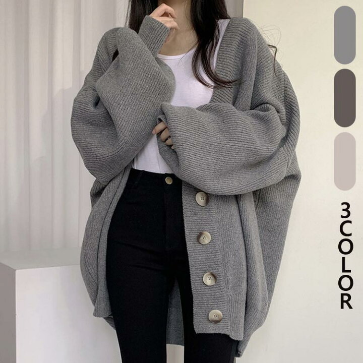 楽天市場】レディース カーディガン 体型カバー きれいめ ニット  