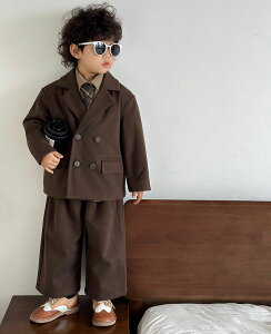 2点セット キッズ スーツ 卒業式 男の子 フォーマルスーツ 長袖 子供服 紳士服 上下セット 洋服 七五三 フォーマル スーツセット ベビー服 赤ちゃん セットアップ おしゃれ 出産祝い 子供 お