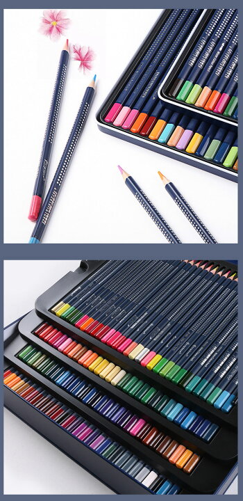 おすすめ特集 色鉛筆48色セット 色鉛筆セット 色鉛筆 塗り絵 水彩画 水溶性色鉛筆 イラスト