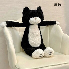 50/70/90/110cm 猫 柔らかい ぬいぐるみ クッション 人形 大きい 動物のぬいぐるみ 癒し 飾り物 ソファ ふわふわ ネコ 子供 幼児 グレー 寝室 店飾り 面白く 道具 抱き枕 ネコ 記念日 柔らかい 横向き寝 女の子 プレゼント おもちゃ 男の子