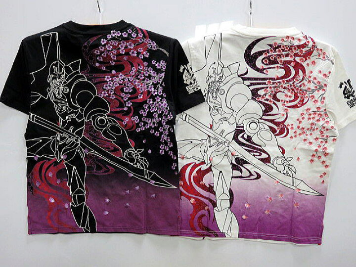 楽天市場】エヴァンゲリオンX錦コラボ 半袖Tシャツ 桜弐号機 EVA 