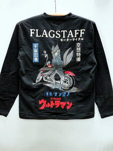 ULTRAMAN × Flag Staff �@�E���g���}���@�o���^�����l ����T�V���c�@ �t���b�O�X�^�b�t