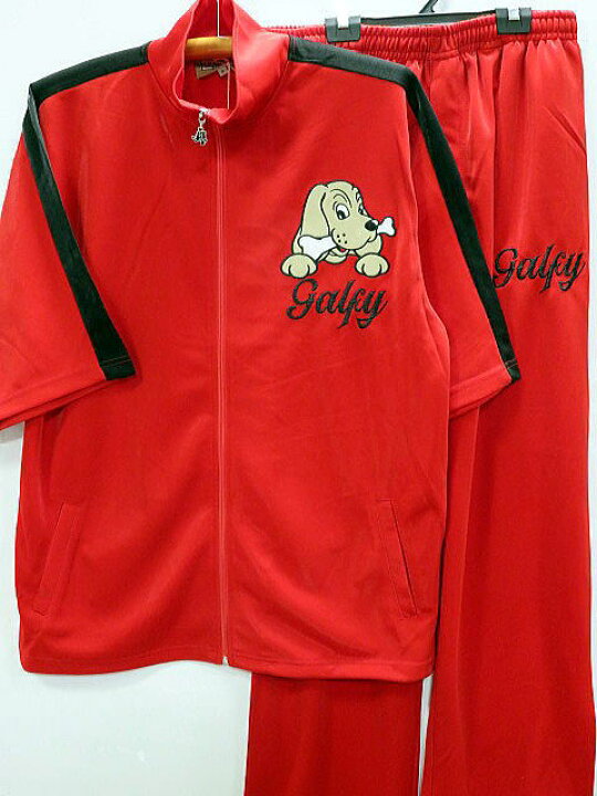 楽天市場】GALFY ガルフィー 半袖ジャージ上下セット【代引不可商品 