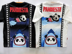 PANDIESTA JAPAN　シャークパンダ　半袖Tシャツ　パンディエスタ